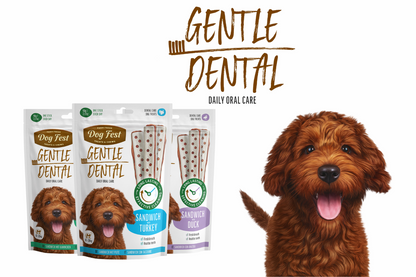 Dog Fest Dental Treats For Adult Dogs -Sandwich -Duck 90g