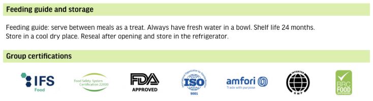 Dog Fest Dental Treats For Adult Dogs -Twister-Beef 100g (14cm)