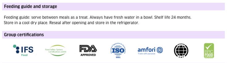 Dog Fest Dental Treats For Adult Dogs -Twister -Duck 100g (14cm)