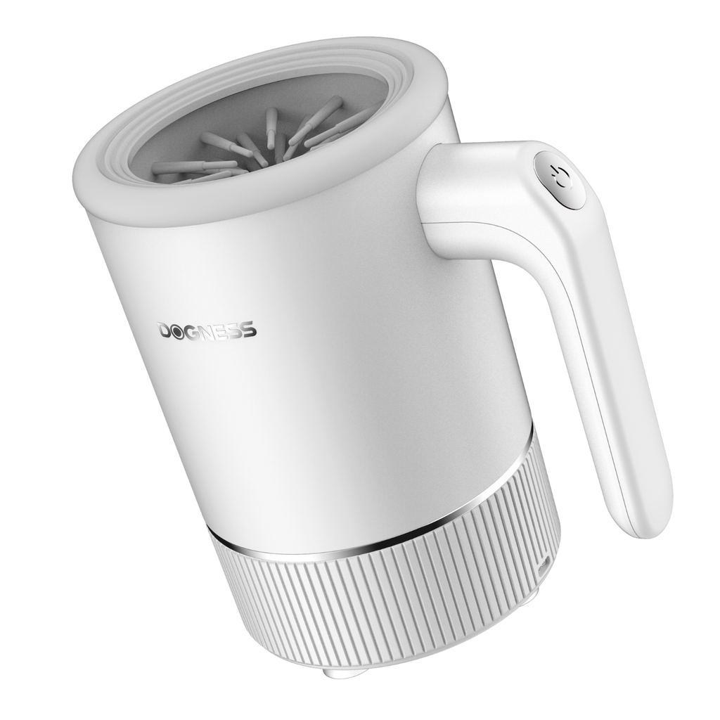 Dogness Automatic Pet Paw Cleaner And Massager Plus-White