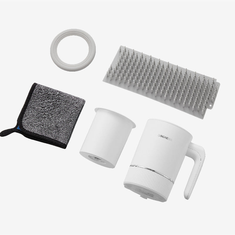 Dogness Automatic Pet Paw Cleaner And Massager Plus-White