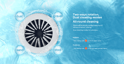 Dogness Automatic Pet Paw Cleaner & Massager-White