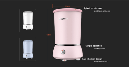 Dogness Automatic Pet Paw Cleaner & Massager-White