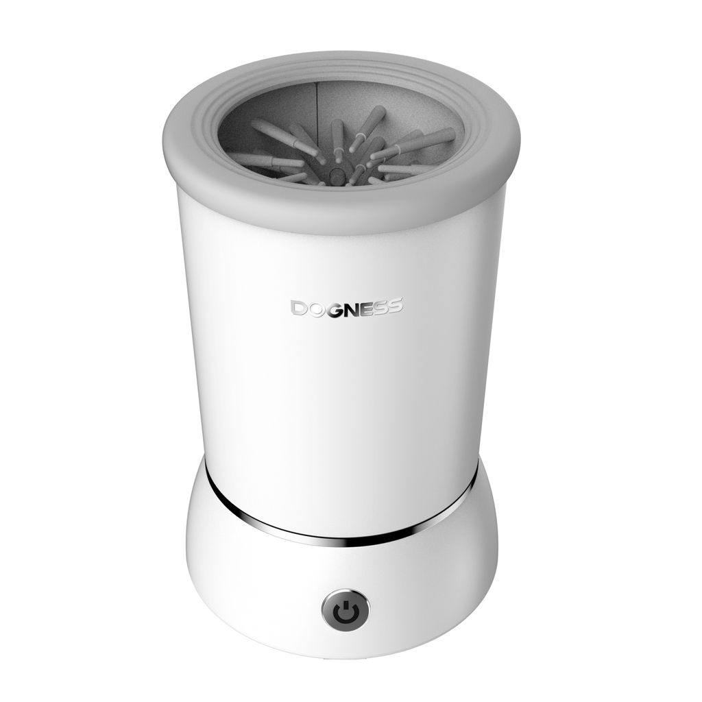 Dogness Automatic Pet Paw Cleaner & Massager-White