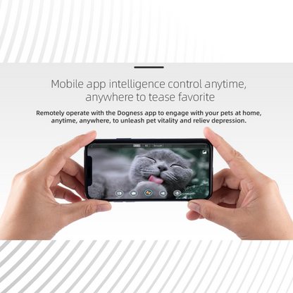 Dogness Smart Pet Treat Dispenser with HD – 1080p Camera App Control