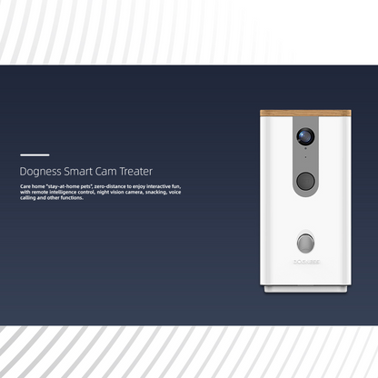 Dogness Smart Pet Treat Dispenser with HD – 1080p Camera App Control