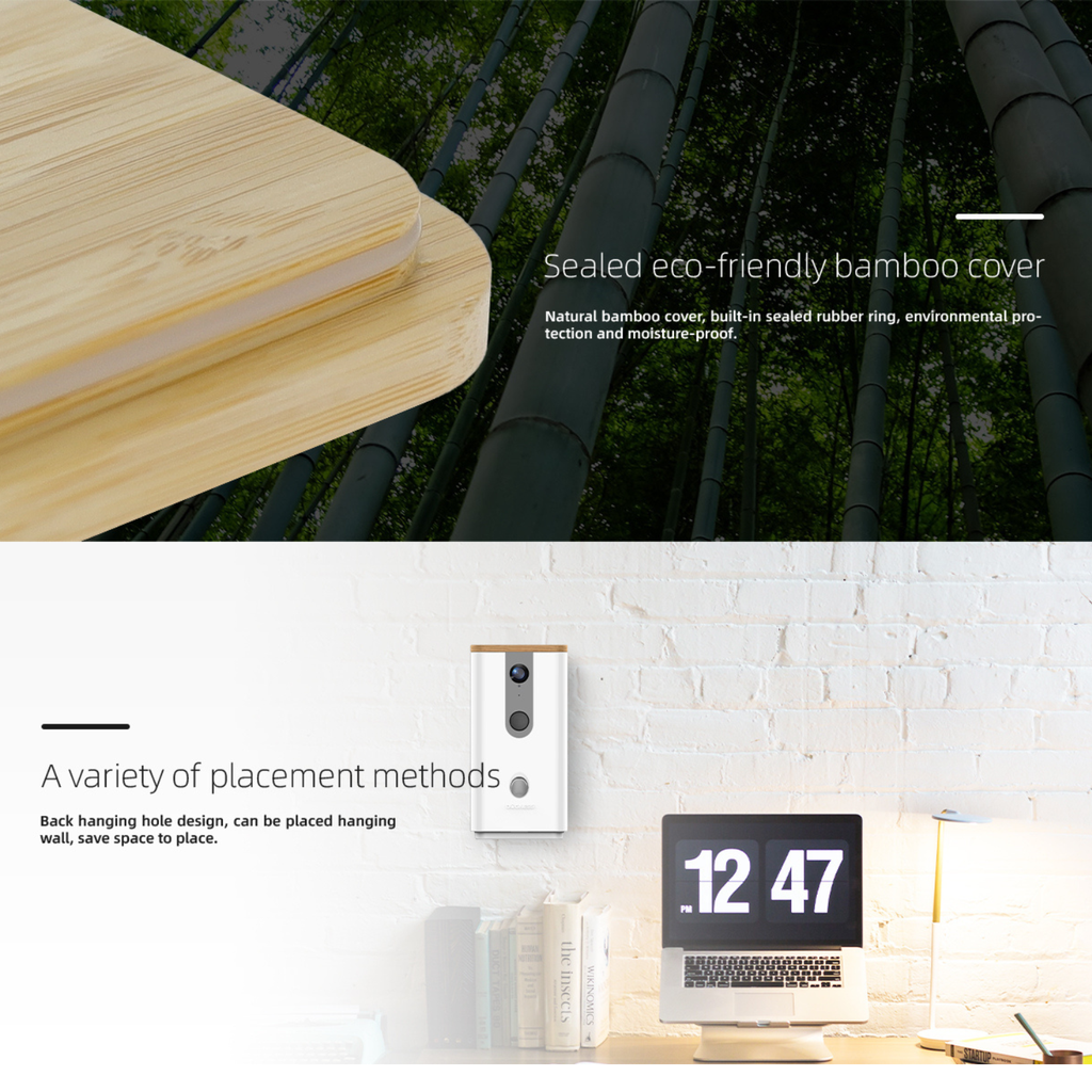 Dogness Smart Pet Treat Dispenser with HD – 1080p Camera App Control