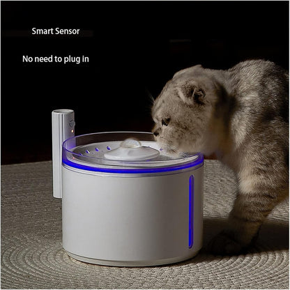 Dogness Smart Sensor Water Feeder For Pets-White