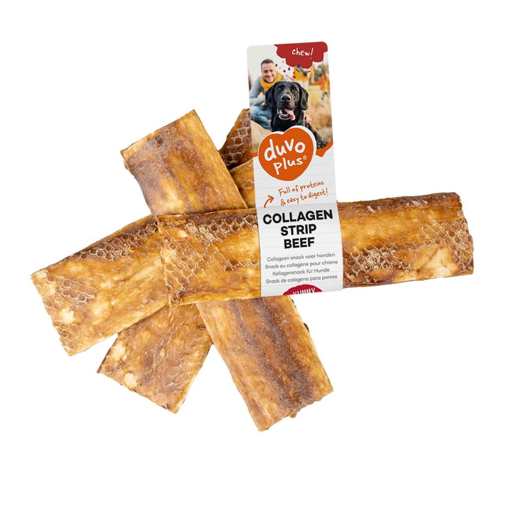Duvo Chew! Collagen Strip Beef 15cm - 1pcs / 32g [MOQ:5pcs]