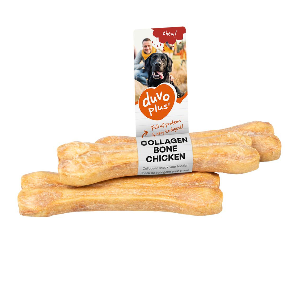 Duvo Chew! Collagen Bone Chicken 10.5cm - 1pcs / 55g [MOQ:4pcs]