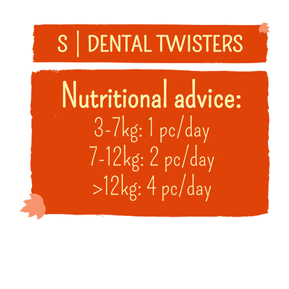 Duvo Garden Bites Dental Twisters Small - 13cm - 15g [MOQ:9pcs]