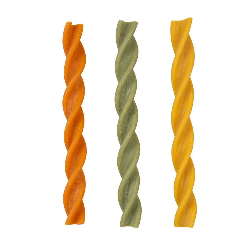 Duvo Garden Bites Fruity Dental Swirls Small - 13cm - 7.8g - Mixed Colors [MOQ:6Pcs]