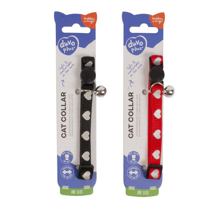 Duvo+ Cat Collar Hearts Reflective Mixed Colors 20-30cm / 10Mm