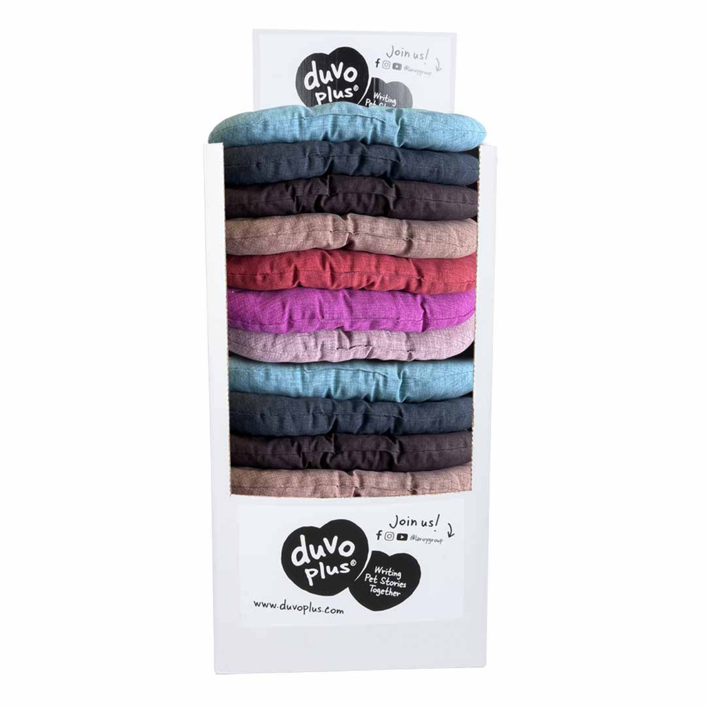 Duvo+ Oval Cushion Sewn Candy 60x45x8cm - Mixed Colors [As Single Piece]