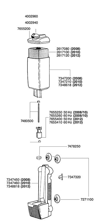 EHEIM pickup 160 internal filter