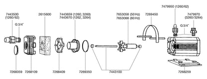 EHEIM universal 1200 pond pump