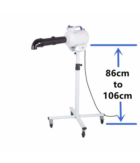 Shernbao Stand and Hard Pipe Combi Set For DHD-2400T/SHD Series - 86cm to 106cm (The dryer is not included)