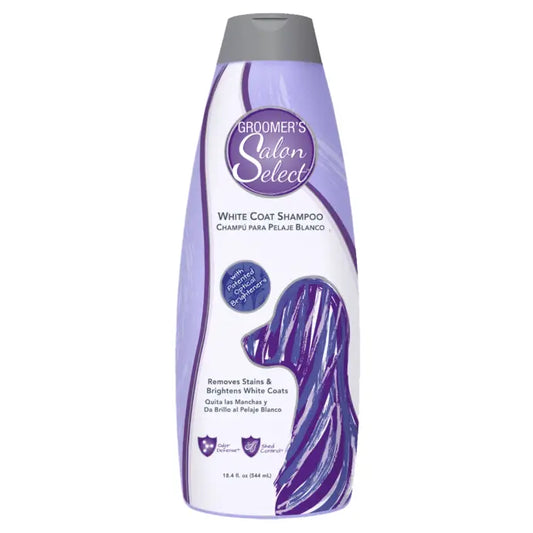 Synergy Labs Groomers Salon Select White Coat Dog/Cat Shampoo 544ml[Volume - 544ml]