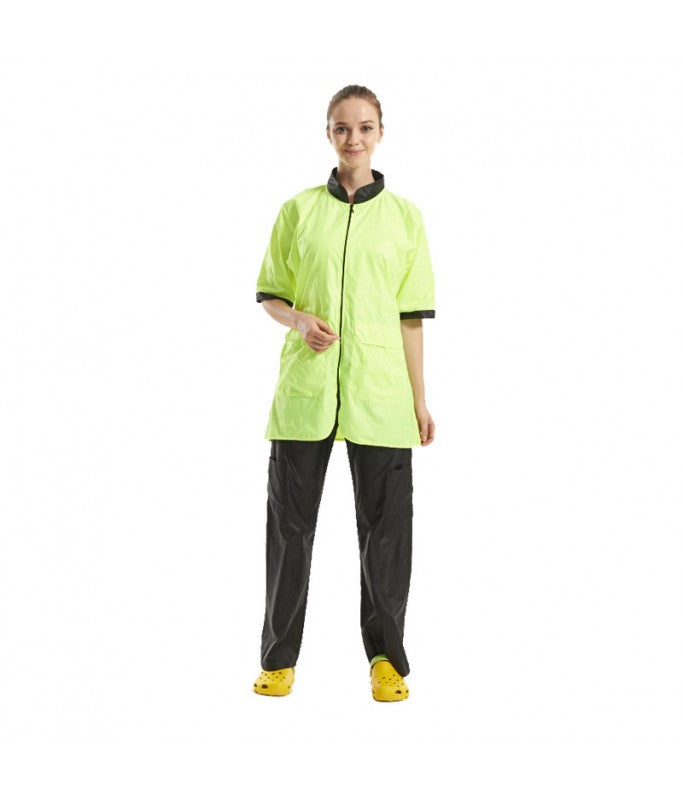 Shernbao Professional Grooming Apparel-GA-05[Color - Green, Size - L]
