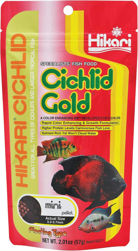 CICHLID GOLD (  MINI PELLET )- 57g