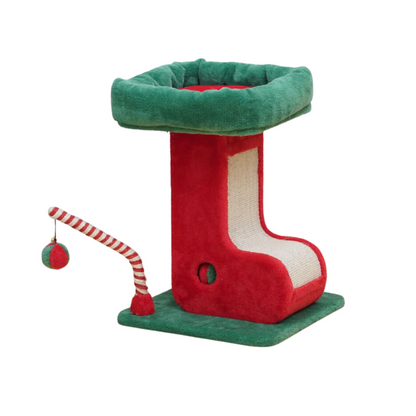 Catry Cat Tower With Scratcher 35x35x47cm