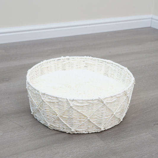 Catry Cat Bed Basket 40x40x15h cm