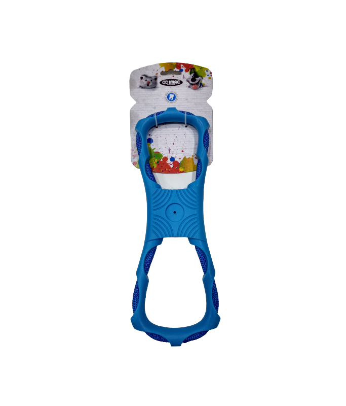 Imac Rubber Cord Pull Dog Toy 28.8x9 cm