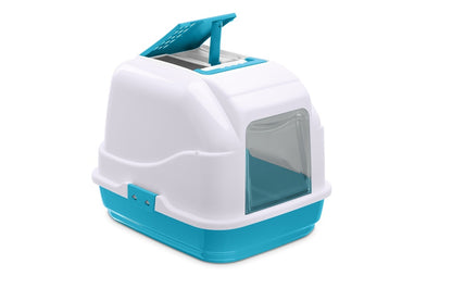 IMAC Easy Cat - Hooded Cat Toilets[Color - Mixed, Dimension - 50 x 40 x 40cm]
