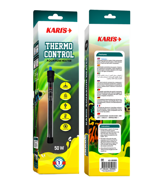 Karis Aquarium Heater [Power - 50W]