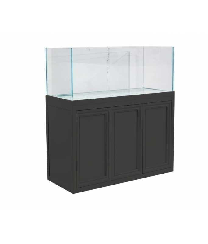 Karis Crystal Clear Aquarium with Cabinet-Black[Dimension - 1000x500x450mm]