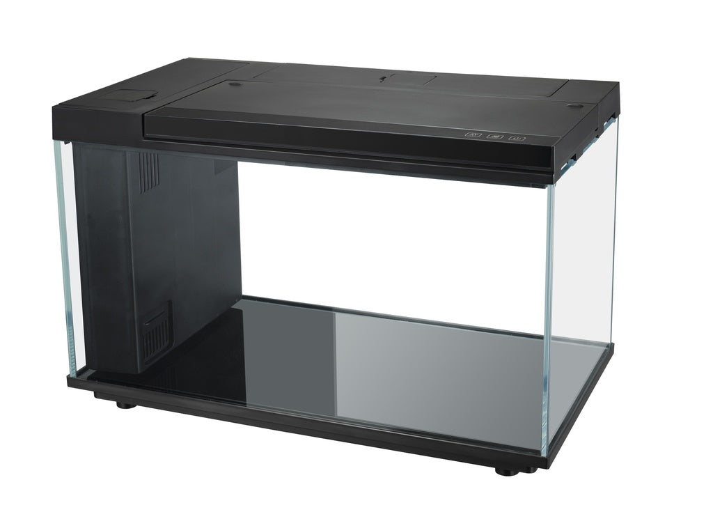 Karis Double Side Filter Stylish Aquarium Set PH-100 -[Volume:20Litre][44x24x29cm]-Black