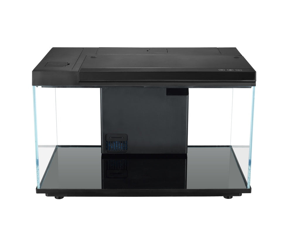 Karis Double Side Filter Stylish Aquarium Set PH-100 -[Volume:20Litre][44x24x29cm]-Black