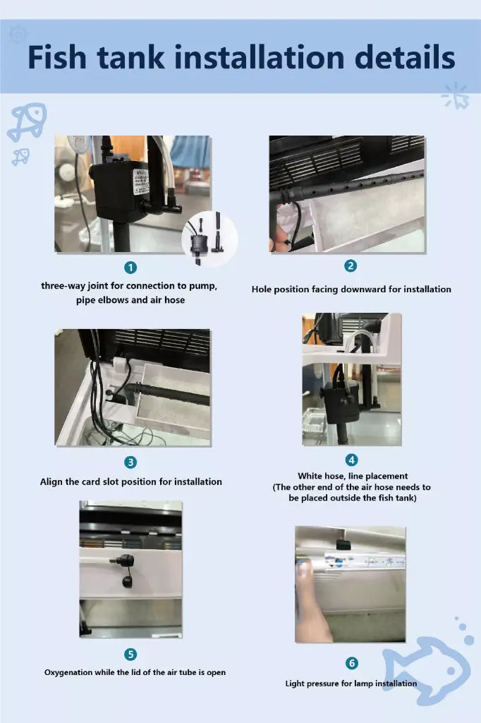 Karis PY-Series Aquarium 480 x 260 x 450mm[Color - White]