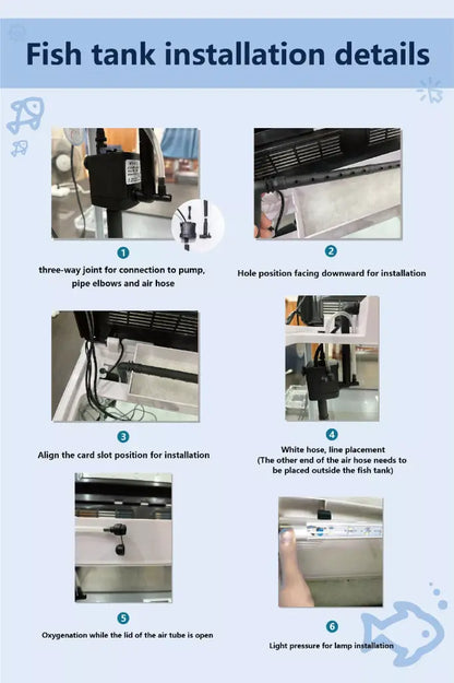 Karis PY-Series Aquarium 480 x 260 x 450mm[Color - White]