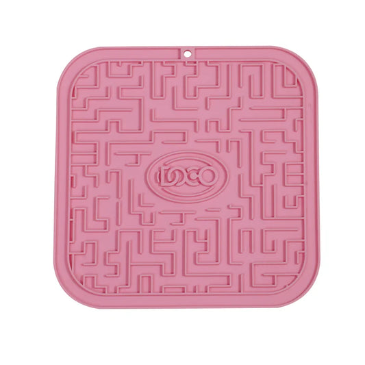 DOCO® Licking Mats for Dogs and Cats 20cm x 20cm(O/S) Hot Pink