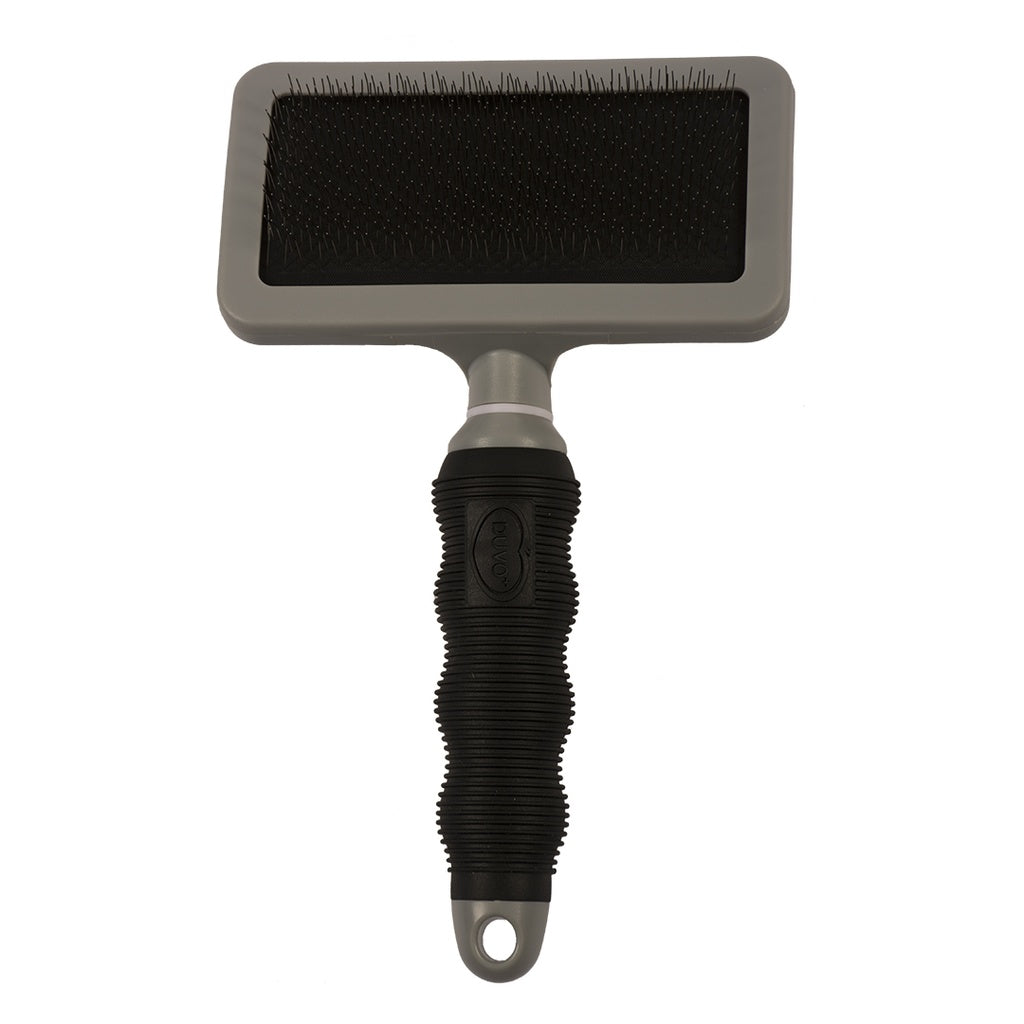Duvo+ Slicker Brush Large Black/Grey