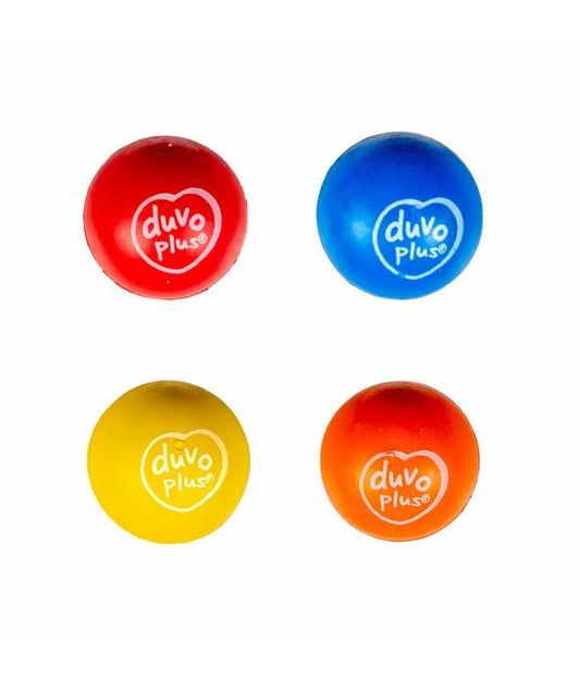 Duvo+ Rubber Bouncy Ball Mixed Colors 6.5 cm[Diameter - Ø6.5 cm]