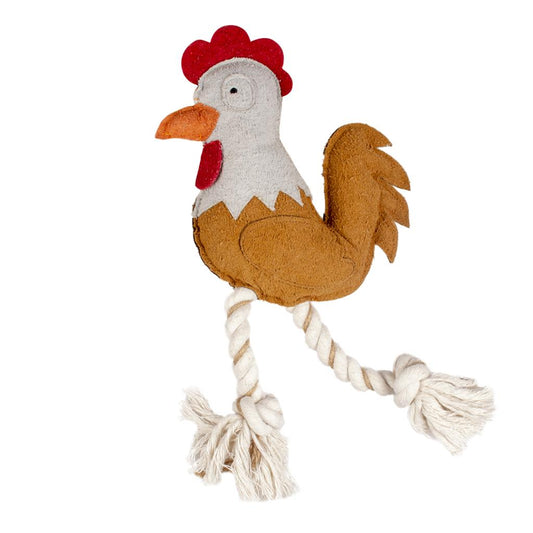 Duvo+ Farm Friends Ruby Rooster Dog Toy 37cm