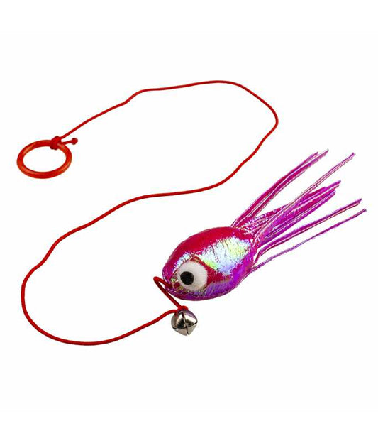 Duvo+ Blinky Octopus With Elastic Purple - 16,5x7x3cm