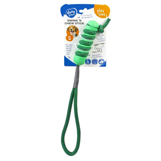 Duvo Swing 'N Chew Sticks - 12.2 x 3.2 x 3.2cm - Green