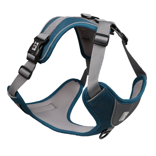 Duvo+ Ultimate Fit No-Pull Harness Classic M - 40-49Cm - 49- 65cm Petrol Blue