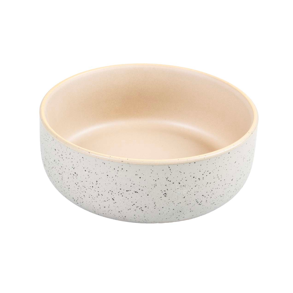 Duvo Feeding Bowl-Stone-Smooth dune Small - 470ml - 14x14x5cm [Grey-green]