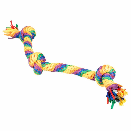 Duvo+ Multicolour Sweater Rope 3 knots 63x7x7cm