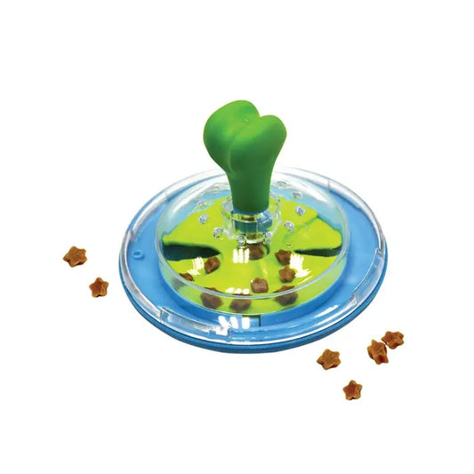 Duvo+ Treat Spinner ø15x10cm - Dog Toy[Dimension - ø15 x 10cm]