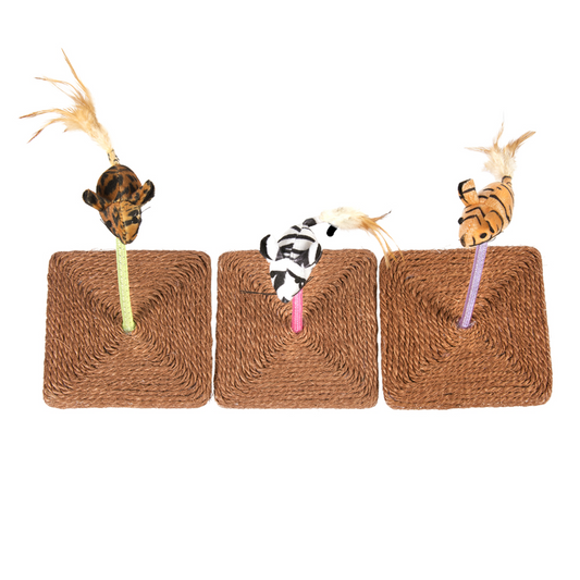 Duvo Mouse on pedestal - Cat Toy
