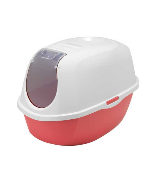 Moderna Smart Cat Litter Box - (Recycled) P4 L 54.5 x W 39.1 x H 40.3 cm[Color - Maroon]