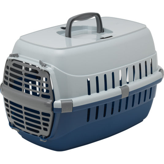 Moderna Road Runner Plastic Door Carrier 48.6 x 32.3 x 30.3 cm-Blue Berry