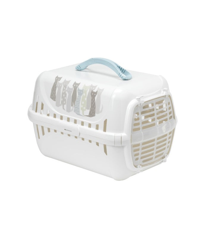 Moderna Trendy Runner-Plastic Door Carrier T150-White-50.1 x 32 x 34.5 cm