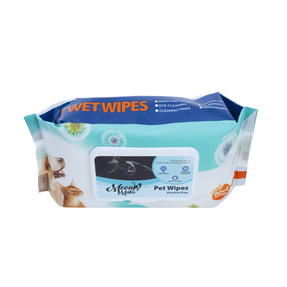 Meow Mates Pet Wipes (80+4pcs) - Unscented