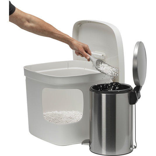 Moderna Cubana Stylish and functional corner-entry cat litter box L 49.5 x W 49.5 x H 43 cm